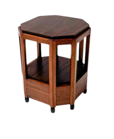 Art Deco Amsterdamse School Side Table, 1920s